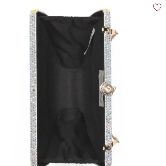 Crystal Embellished Lemon Slice Clutch - Picture 4 of 6